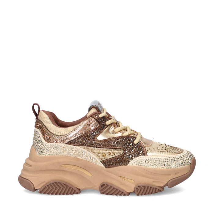 Steve Madden JPrivy lage sneakers – Bruin