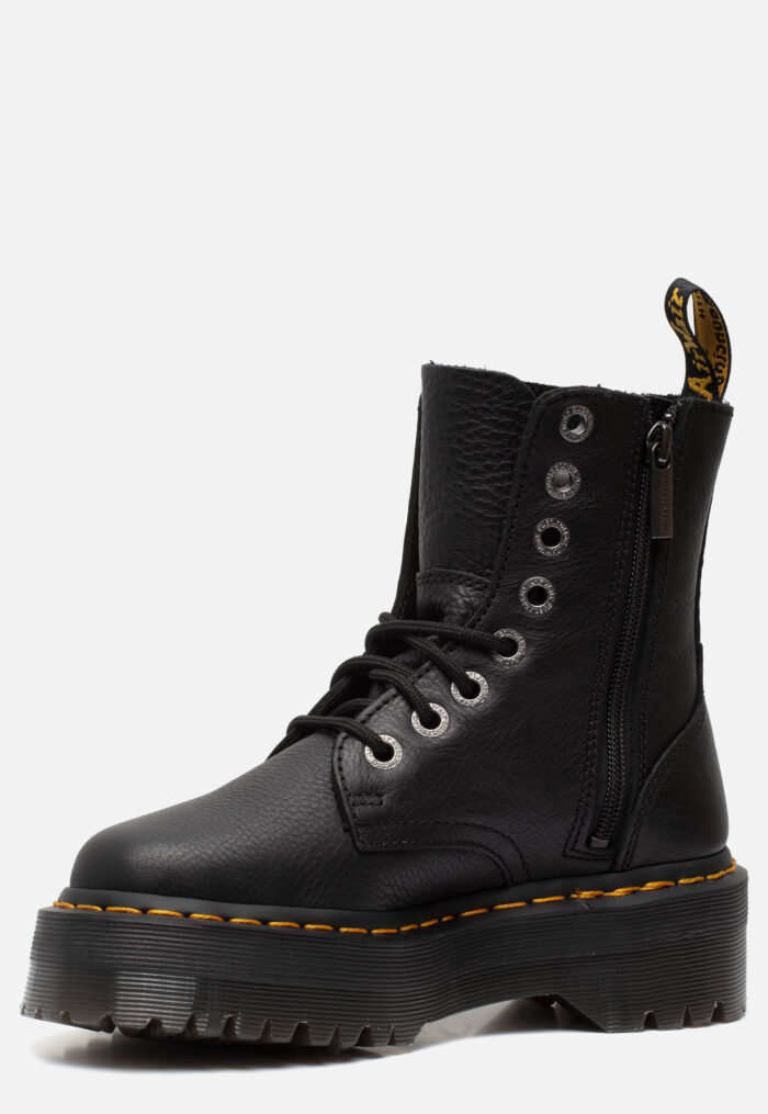 Dr. Martens Dr. Martens Quad Retro veterboots zwart Leer