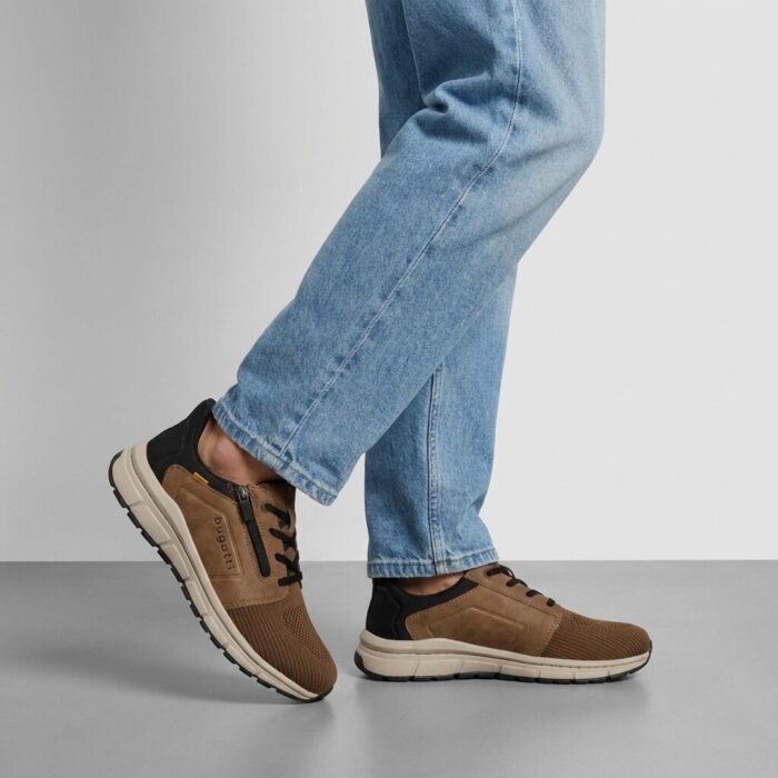 Bugatti Sonic Exko Sneaker cognac Leer