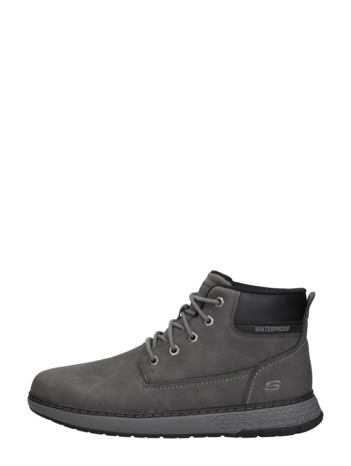Skechers Relaxed Fit: Garlan Deno – Donkergrijs