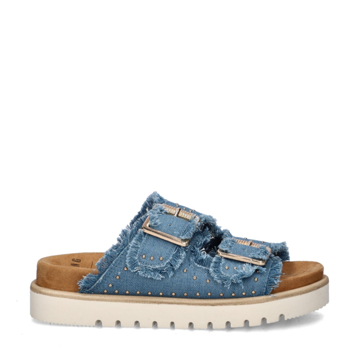 Mustang slippers – Blauw