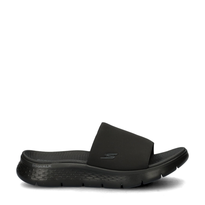 Skechers GoWalk Flex slippers – Zwart