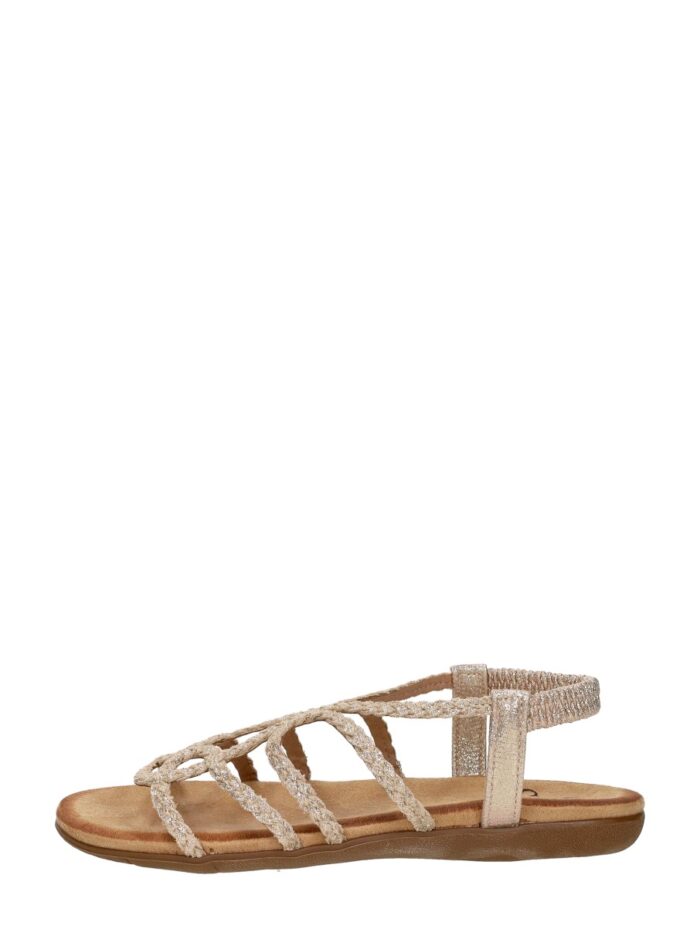 Sub55 Sandalen Plat – Goudkleur