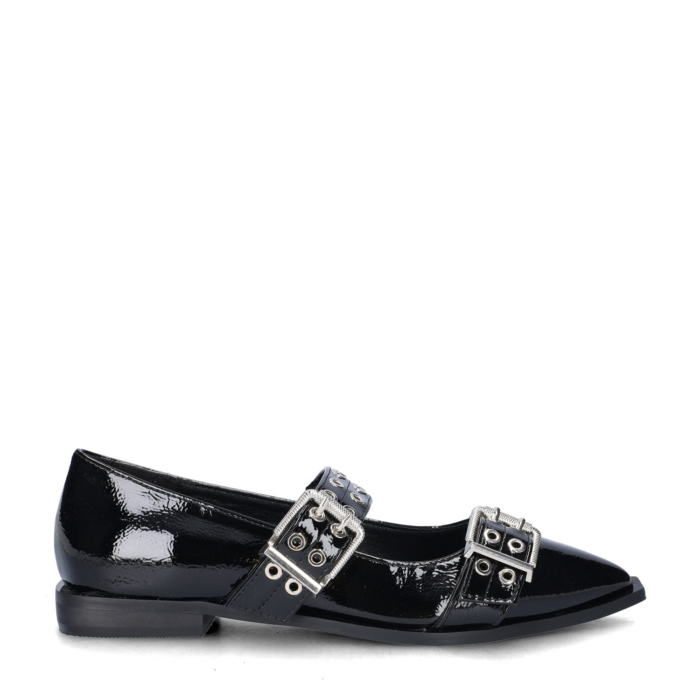 Nelson ballerinas & instappers – Zwart