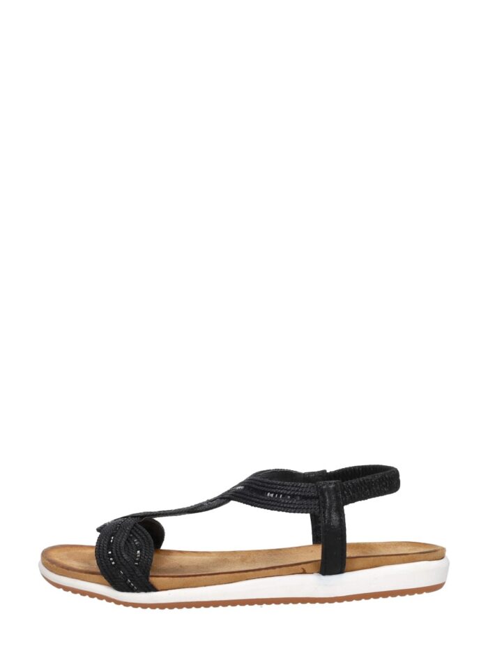 Sub55 Sandalen Plat – Zwart