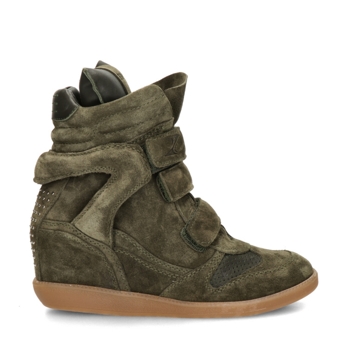 Bronx Jae hoge sneakers – Groen