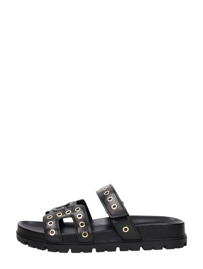 Guess Fashie slippers – Zwart