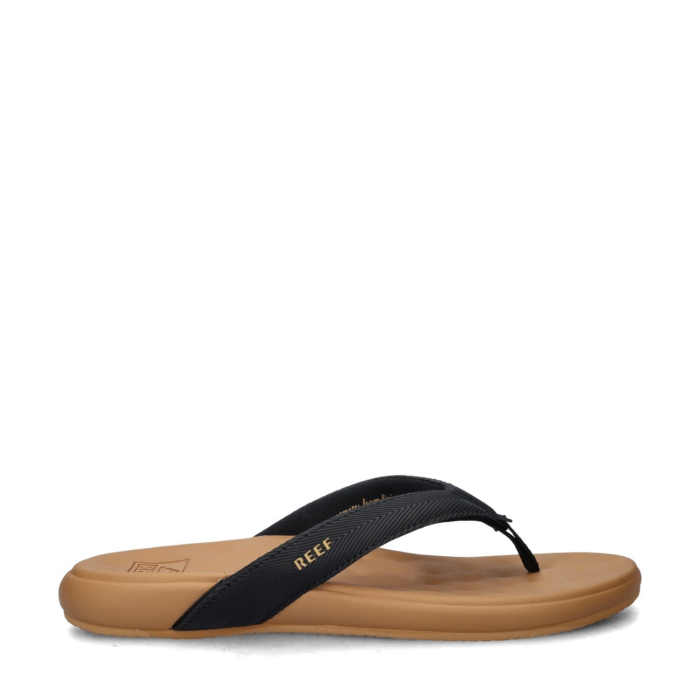 Reef Cushion Melody slippers – Zwart