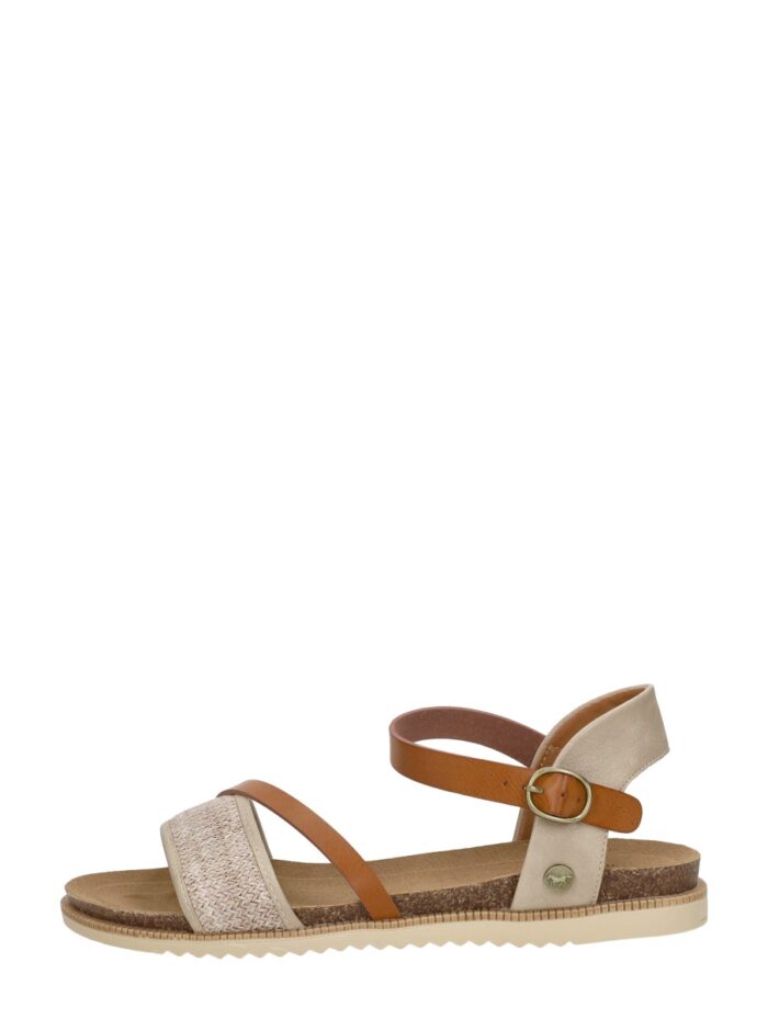 mustang Sandalen Plat – Beige