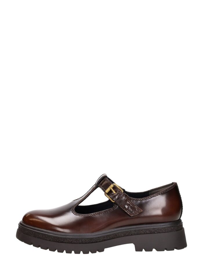 Tamaris Sportief Bruin Lak – Bruin croco lak