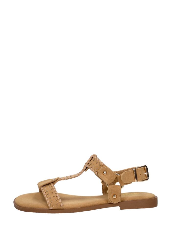 Sub55 Sandalen Plat – Beige