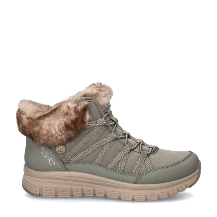 Skechers Hands Free Slip-In Graceful Misty Stroll veterboots – Groen