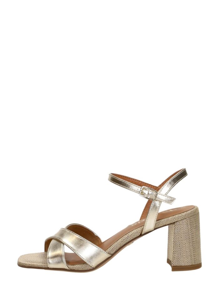 tamaris Sandalen Met Hak goud Synthetisch