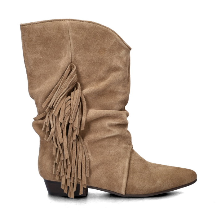 Shoecolate rits- & gesloten boots – Taupe