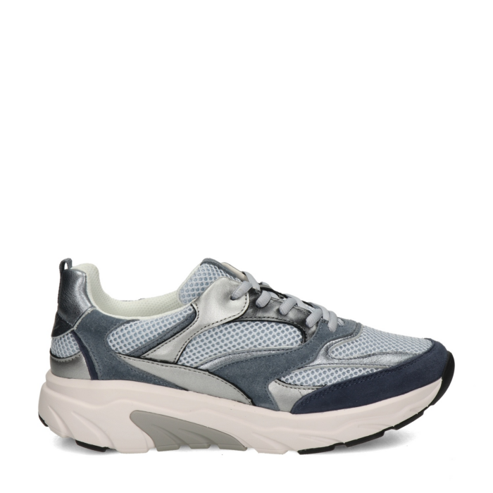 Gabor Rollingsoft lage sneakers – Blauw