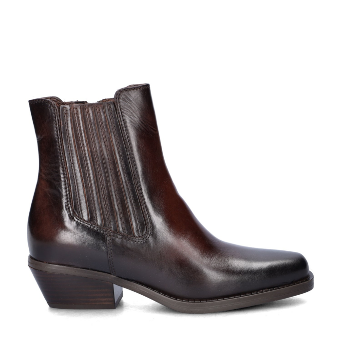 Nelson rits- & gesloten boots – Bruin
