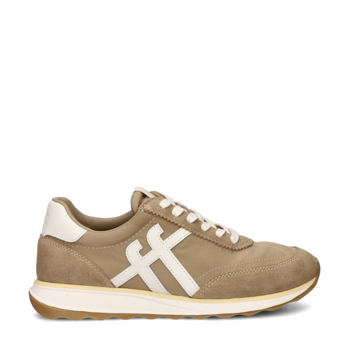 FitFlop Retro-Q lage sneakers – Beige