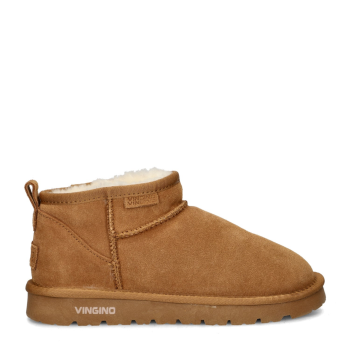 VINGINO Ashley Low gevoerde boots – Cognac