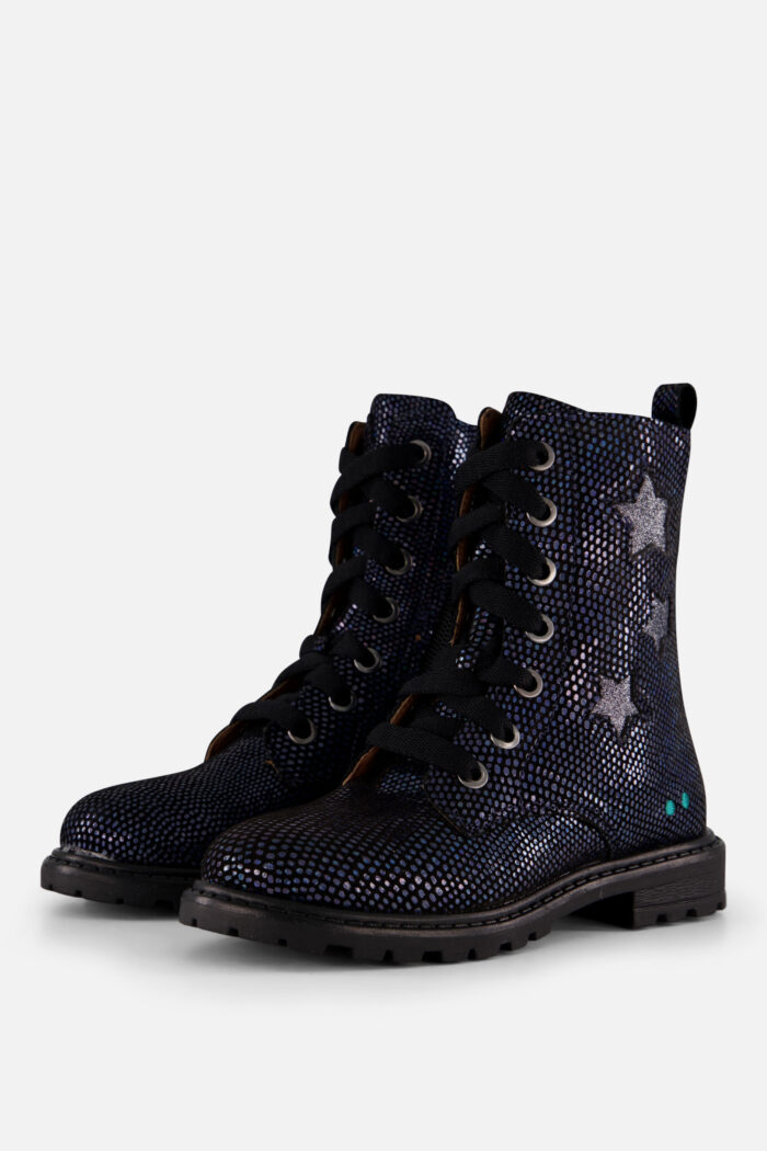 Bunnies JR BunniesJR Veterboots paars Leer