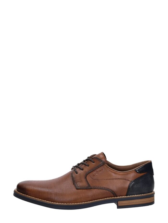 Rieker Veterschoenen Laag – Cognac