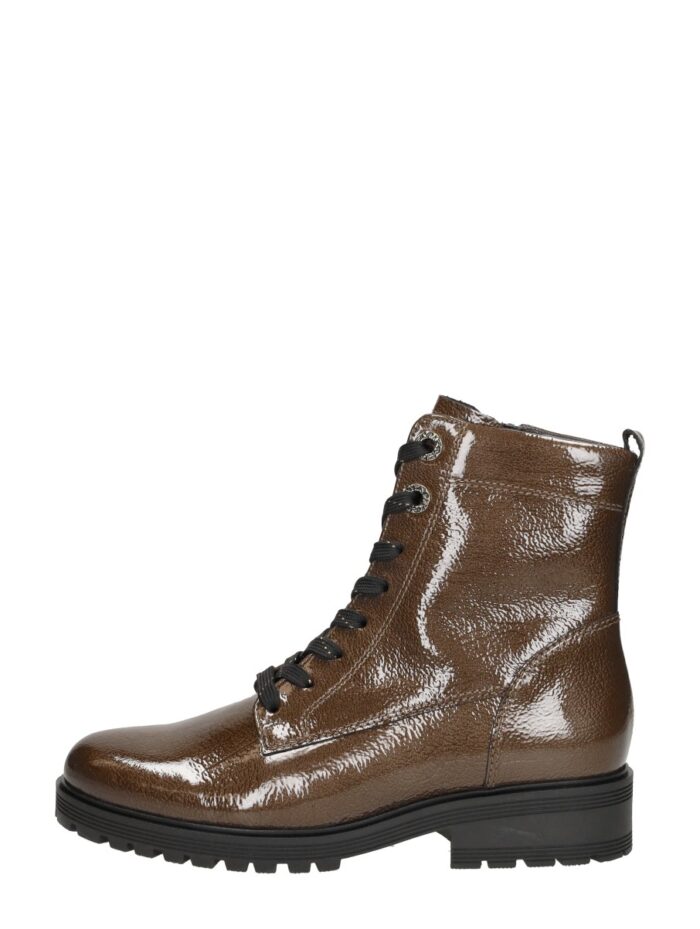 Gabor Veterschoenen Hoog Bruin Lak – Bruin croco lak