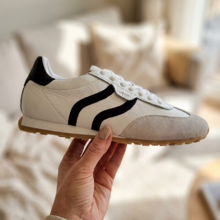 tamaris Sneakers wit Leer
