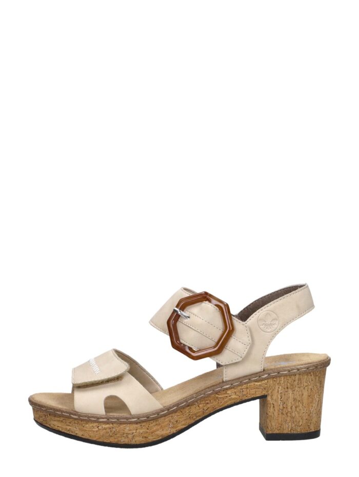 Rieker Sandalen Hak – Beige