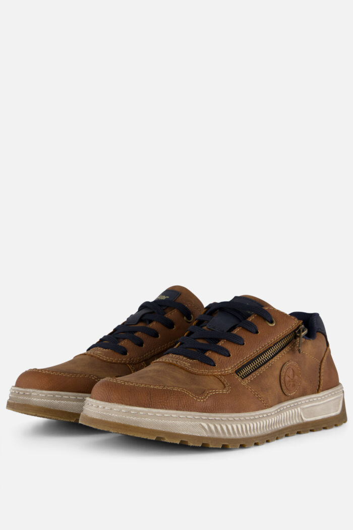 Rieker Sneakers bruin Synthetisch – Cognac
