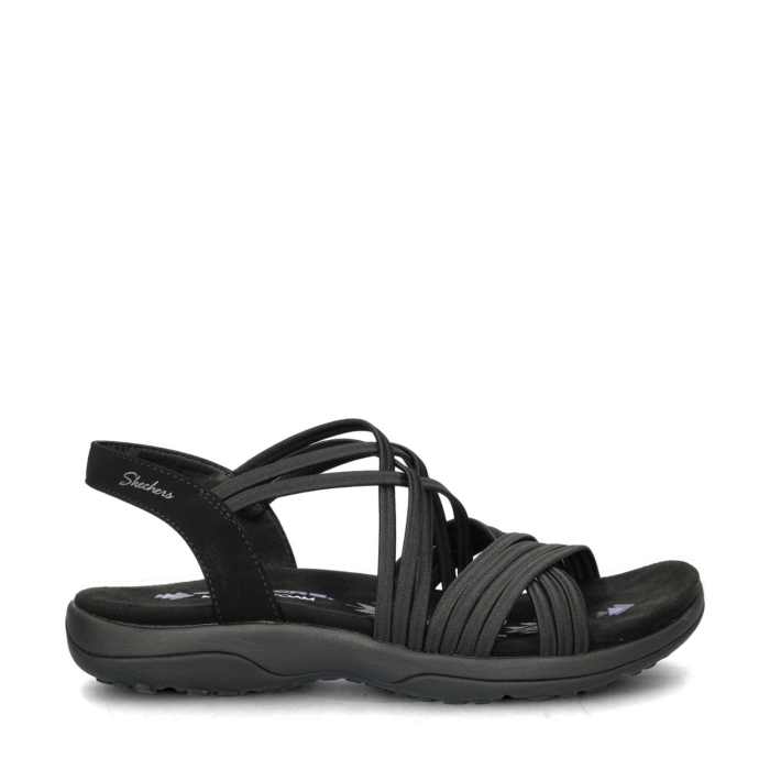 Skechers Reggae Slim sandalen – Zwart
