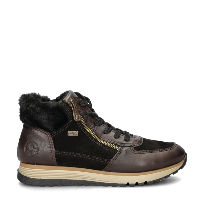 Rieker hoge sneakers – Zwart