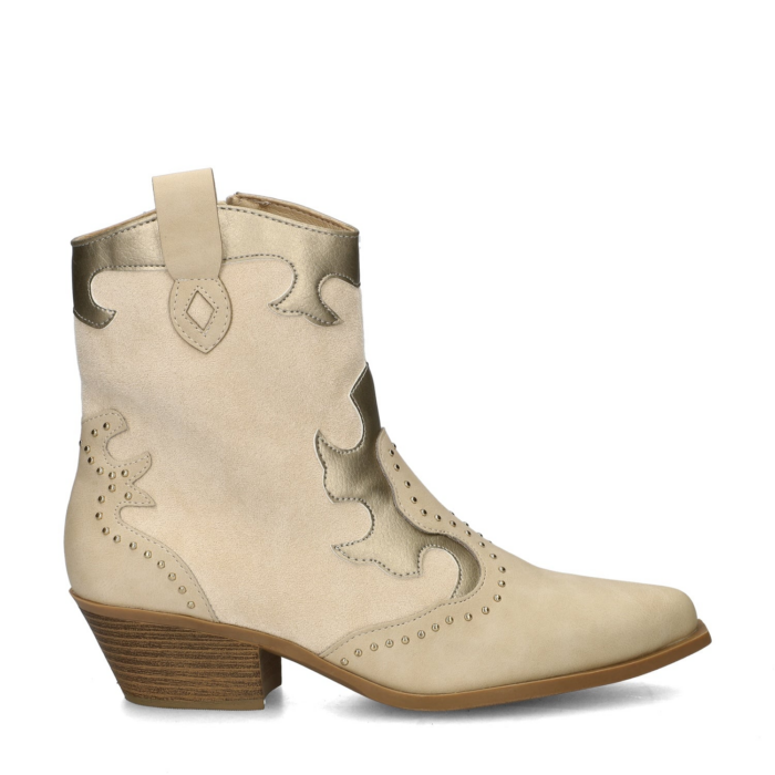 Nelson enkellaarsjes – Beige