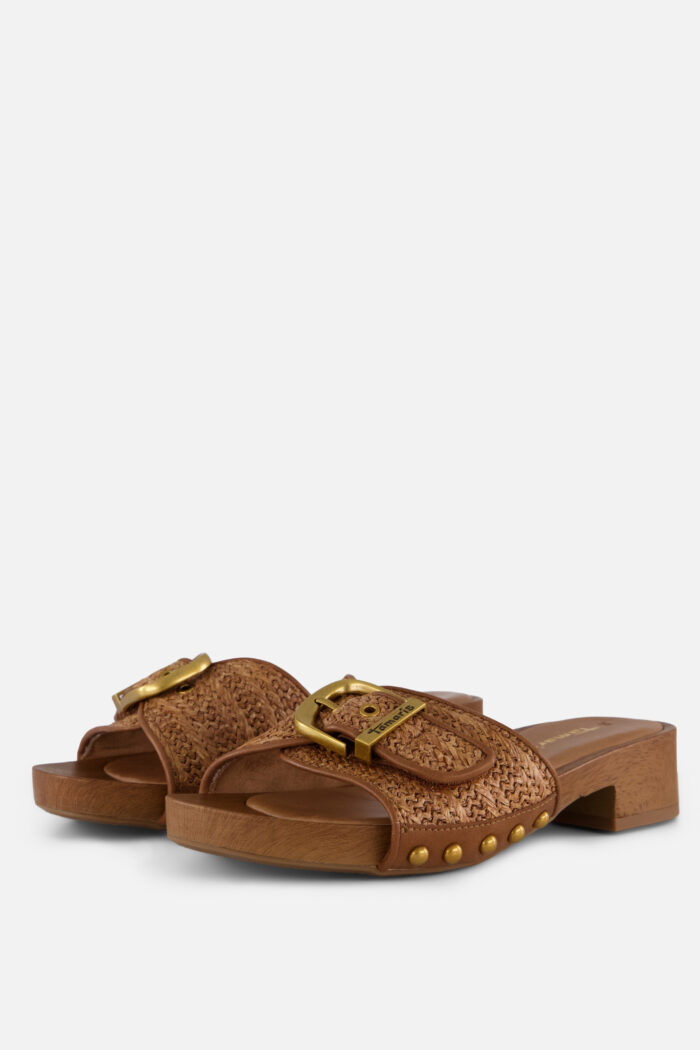 tamaris Slippers cognac Synthetisch