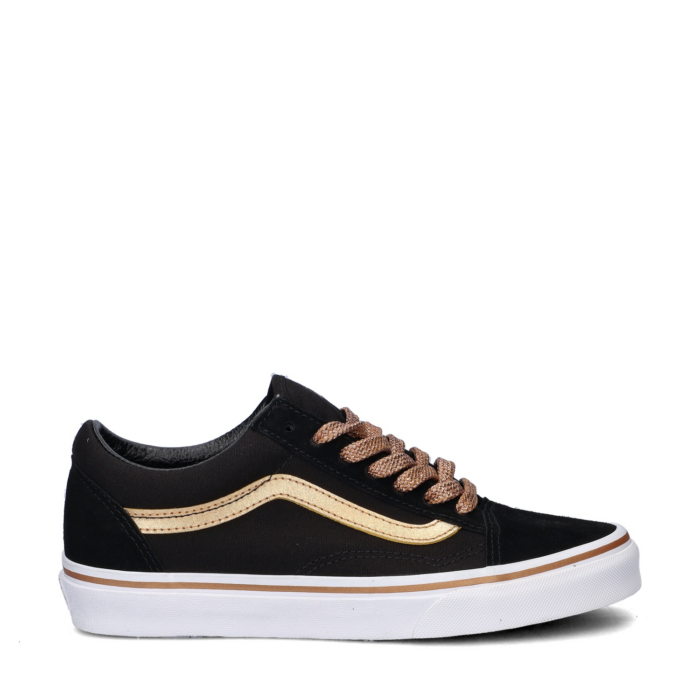 Vans Old Skool Metal lage sneakers – Zwart