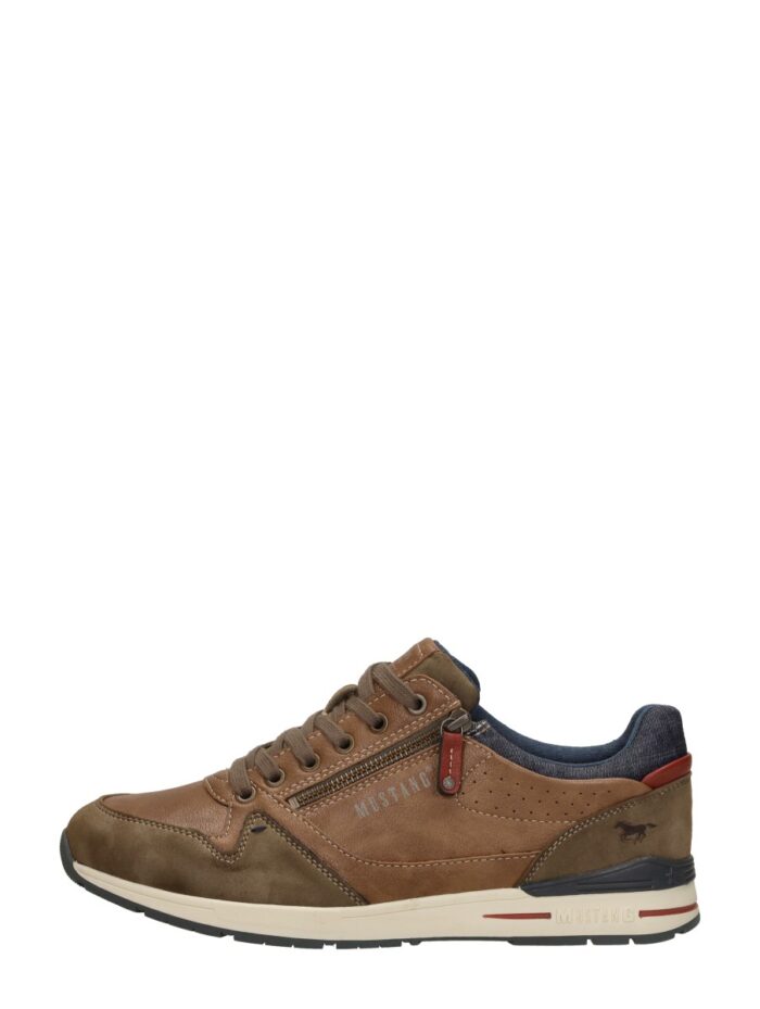 mustang Sneakers bruin Synthetisch
