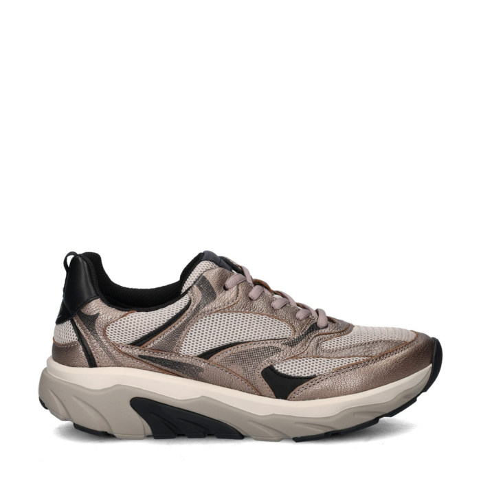 Gabor Rollingsoft Sneakers grijs Leer