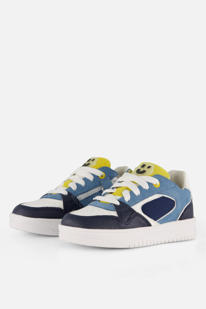 Muyters Sneakers blauw Leer
