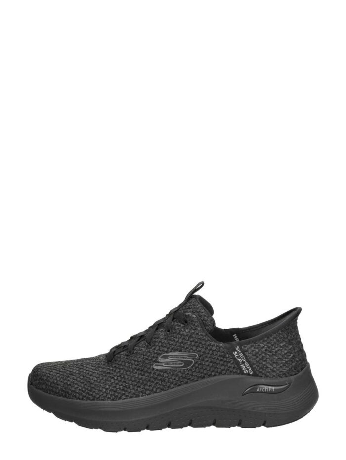 Skechers Arch Fit 2.0 Slip-ins zwart Textiel