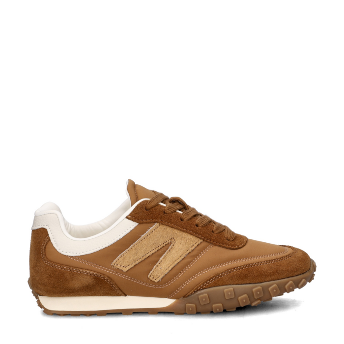 Nelson lage sneakers – Cognac