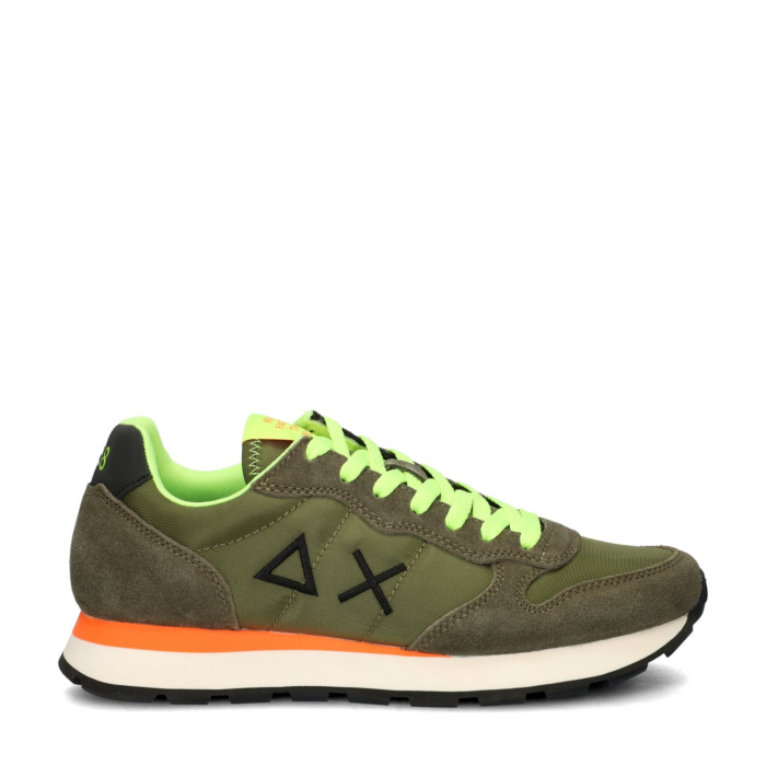 Sun 68 Tom Fluo lage sneakers – Groen