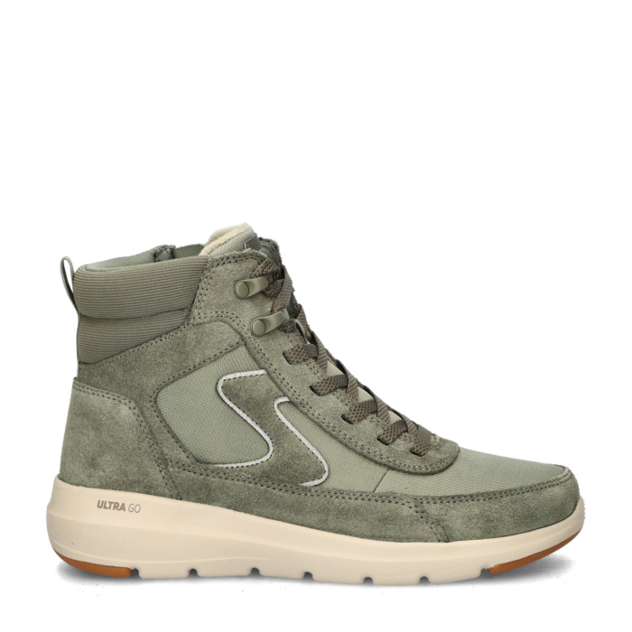 Skechers Glacial Ultra Go veterboots – Groen