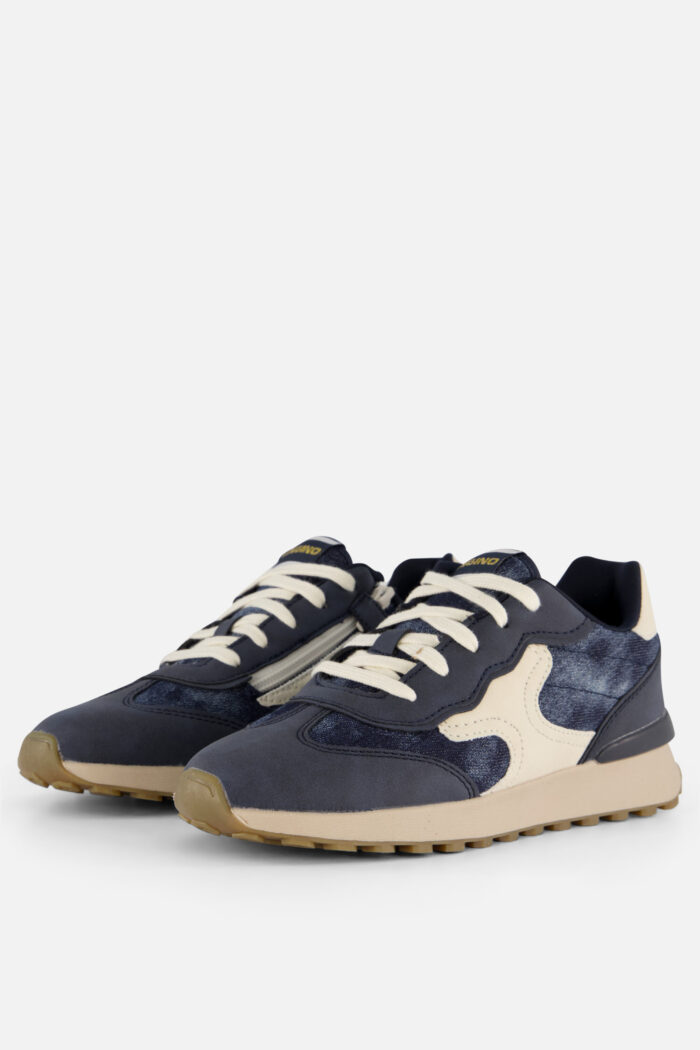 VINGINO Denim Sneakers blauw Leer