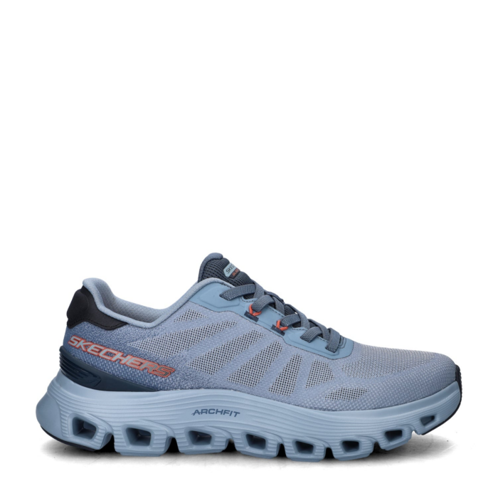 Skechers Arch Fit Glide-Step Wave Bremet lage sneakers – Grijs