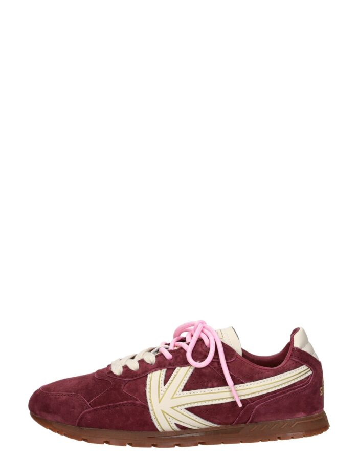 Kaotiko Sneakers Laag – Bordeaux