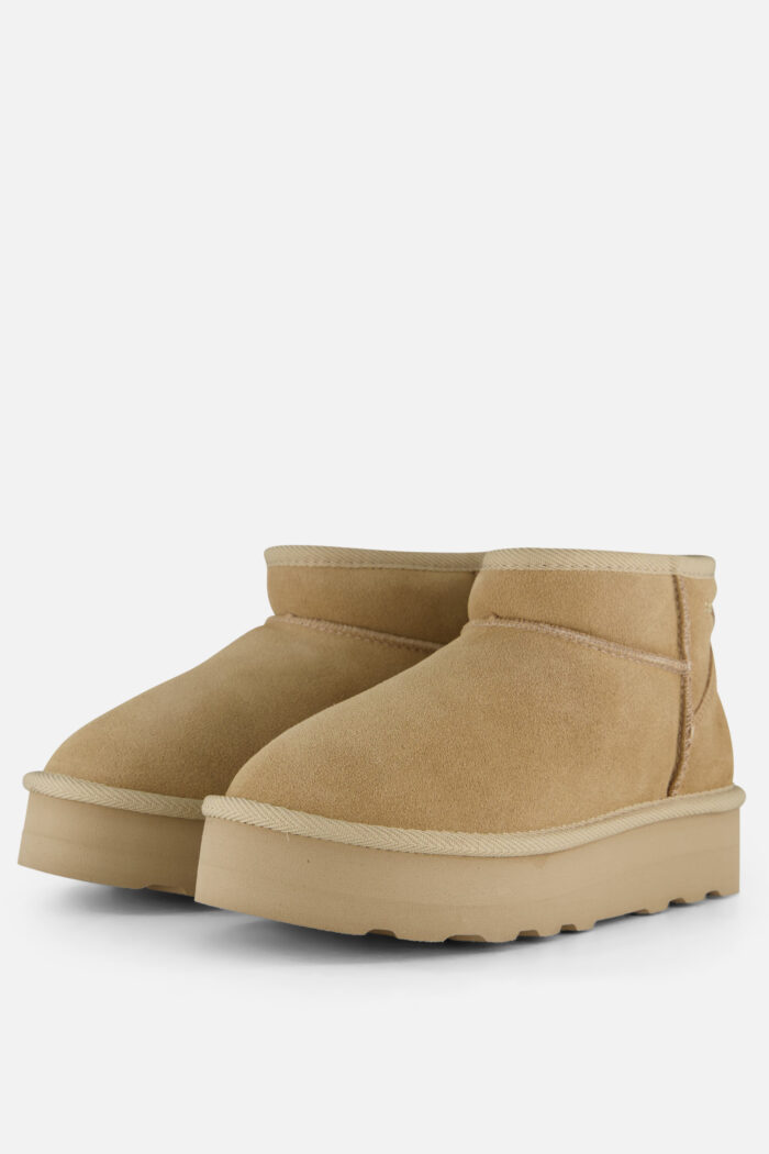 s.Oliver Plateau Gevoerde boots beige Suede