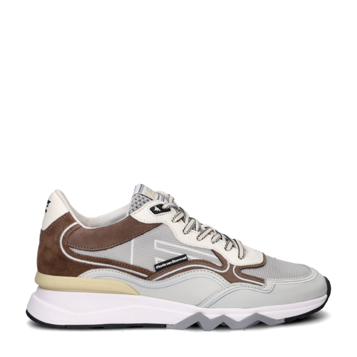 Floris van Bommel De Zager lage sneakers – Bruin