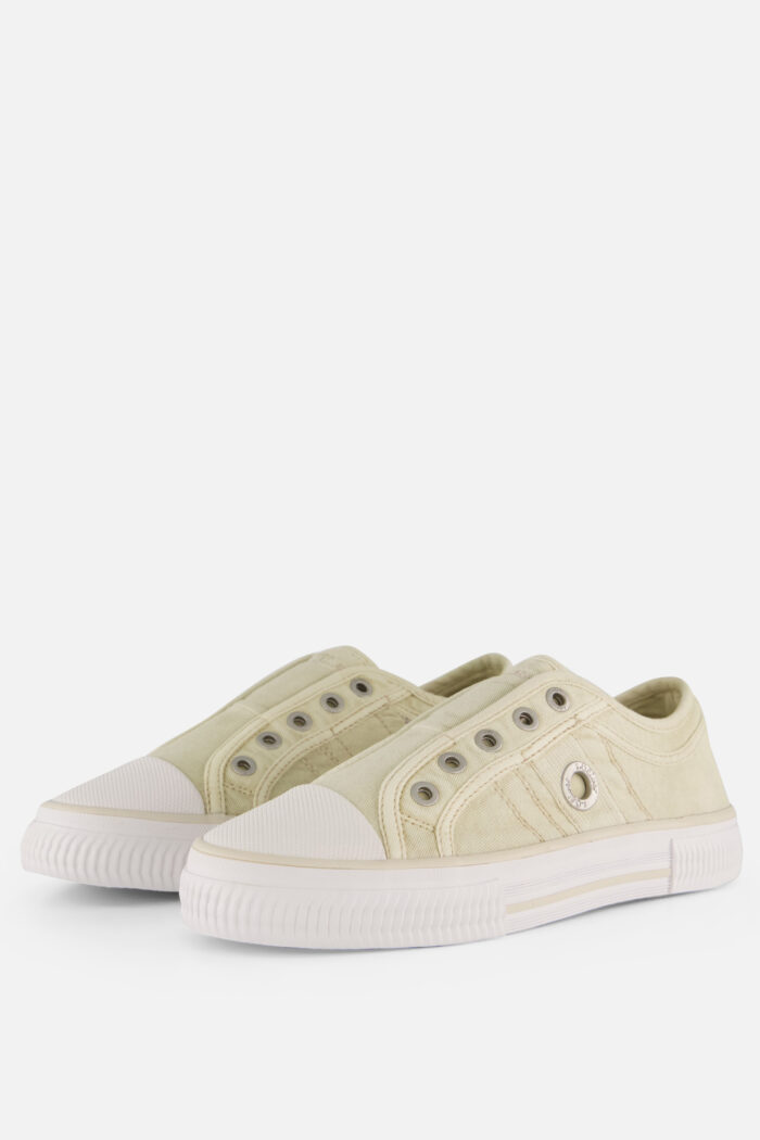 s.Oliver Sneakers beige Textiel