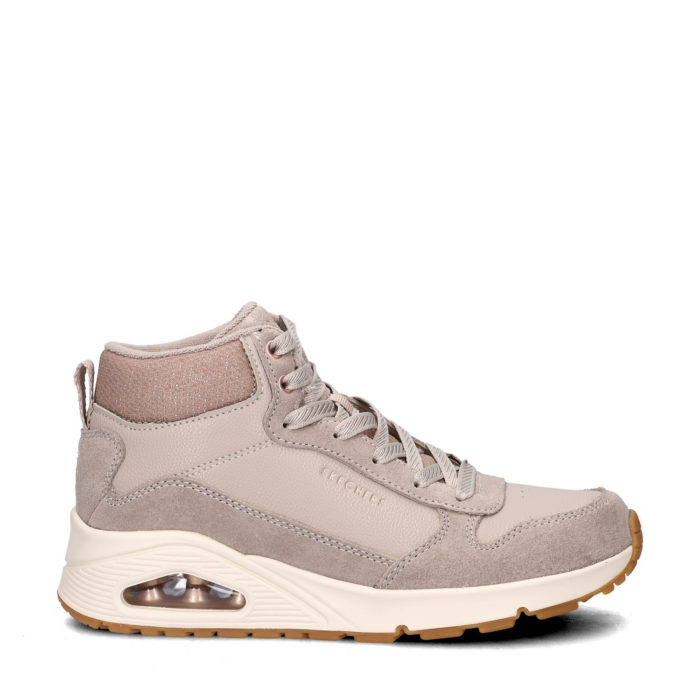 Skechers Uno Satcre Veterboots taupe Suede