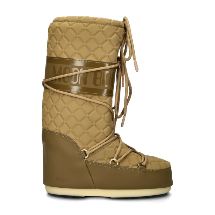 Moonboot The Original Icon Quilt snowboots – Cognac