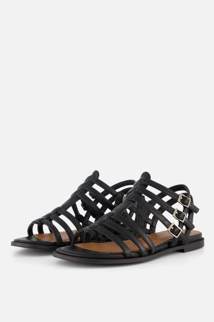 tamaris Slippers zwart Synthetisch