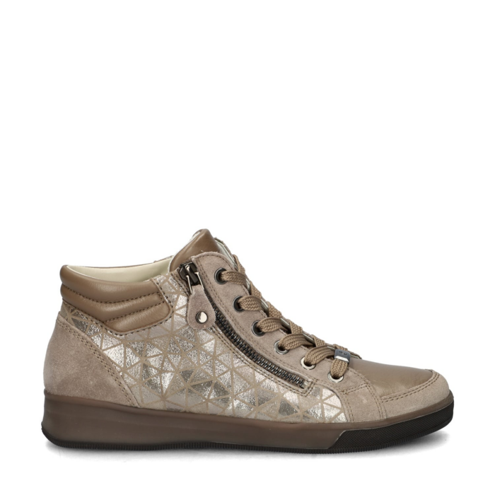 Ara Rom hoge sneakers – Bruin